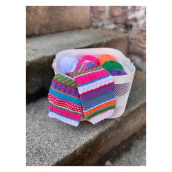 DOWNLOAD - Strickanleitung Mustermix-Armstulpen mit Cotton Socks 4ply