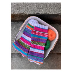 DOWNLOAD - Strickanleitung Mustermix-Armstulpen mit Cotton Socks 4ply