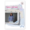 Cozy Stripes - Strickanleitung für Pullover und Cardigan aus Flair Chunky - Printversion