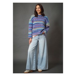 DOWNLOAD - Cozy Stripes - Strickanleitung für einen Pullover und Cardigan