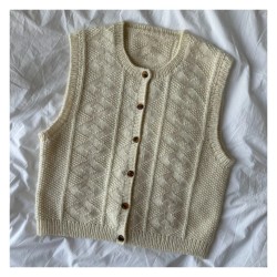PetiteKnit - Strickanleitung Ester Vest - Printversion