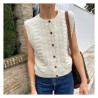 PetiteKnit - Strickanleitung Ester Vest - Printversion