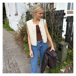 PetiteKnit - Strickanleitung Ester Vest - Printversion