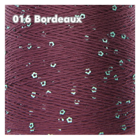 Rico Design - Make it Blümchen - feines Beilaufgarn mit Pailetten