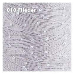 Rico Design - Make it Blümchen - feines Beilaufgarn mit Pailetten