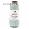 Rico Design - Make it Blümchen - feines Beilaufgarn mit Pailetten