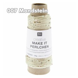 Rico Design - Make it Perlchen- feines Beilaufgarn mit Perlen
