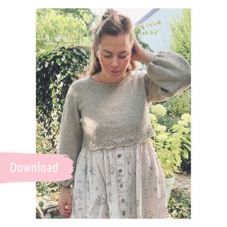DOWNLOAD - Madame Filou - Avel Sweater - Strickanleitung für einen Sweater