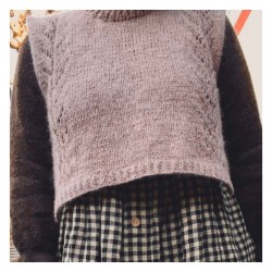 DOWNLOAD - Madame Filou - The blush of stone - Strickanleitung mit Baa Ram Ewe Pip 4ply + Mohair