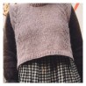 DOWNLOAD - Madame Filou - The blush of stone - Strickanleitung mit Baa Ram Ewe Pip 4ply + Mohair