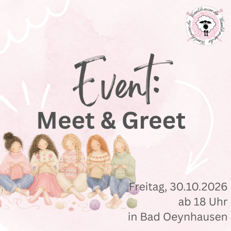 Meet & Greet mit dem woolhouse Team - Event Ticket für den 30. Oktober ab 18 Uhr