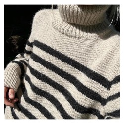 PetiteKnit - Strickanleitung Lyon Sweater Chunky Edition - Printversion