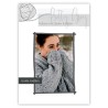 Download Pretty Grey - Pullover mit Blüten und Zöpfen von Jutta Bücker