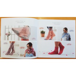 WYS - The Florist Collection - Buch mit Strickanleitungen für Schals und Socken