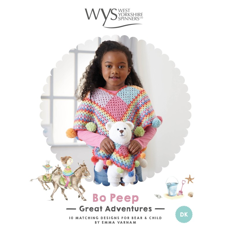 WYS - Bo Peep - Great Adventures - Häkel-Anleitungsbuch für Kinderbekleidung