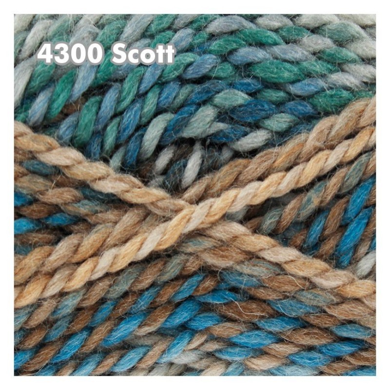 King Cole - Explorer Super Chunky - extra Dickes Garn mit prachtvollen Farben