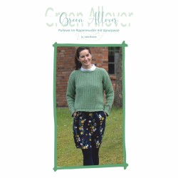 Jutta Bücker - Anleitung "Green Allover" - Pullover mit West Yorkshire Spinners "Bo Peep Pure DK"