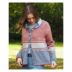 Jutta Bücker - Anleitung "Dream of Shetland" - Kastige Tweedjacke aus West Yorkshire Spinners "The Croft"