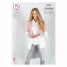 Strickanleitung 5623 für einen großzügigen Cardigan aus King Cole Timeless Chunky