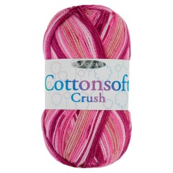 King Cole Cottonsoft Crush DK - 100% Baumwollgarn mit wunderschönem Farbverlauf