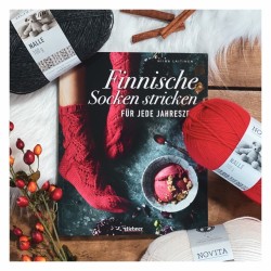 Anleitungsbuch "Finnische Socken stricken für jede Jahreszeit"