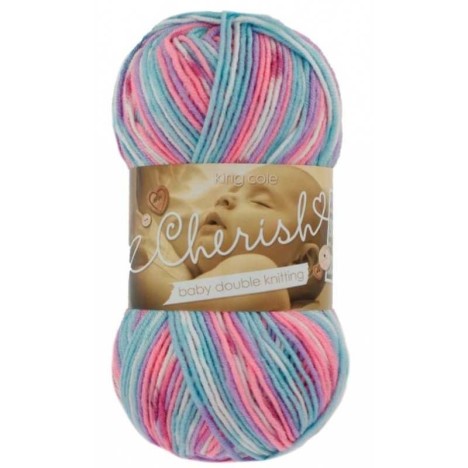 King Cole Cherish DK - superweiches, selbstmusterndes Garn