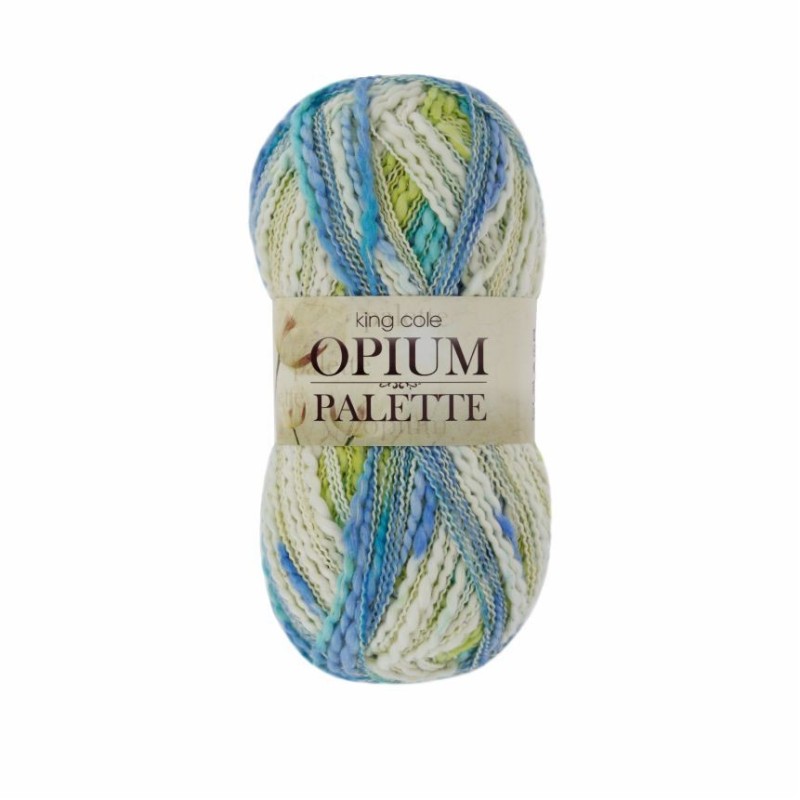 King Cole Opium Palette - mehrfarbiges Garn mit Baumwolle