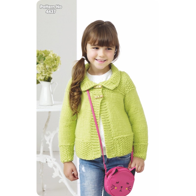 King Cole Strickanleitung (Chunky) 4437 für Kinder