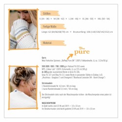 Strickset "That's Mine" - Pullover in Kastenform - Anleitung von Jutta Bücker - Wolle Bo Peep Pure DK von WYS