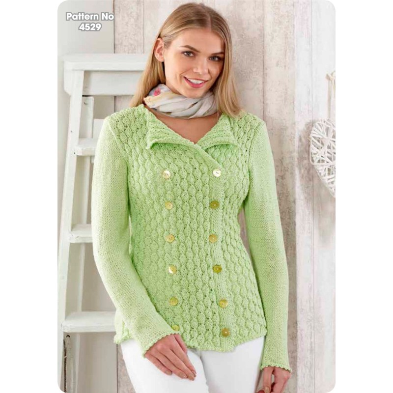King Cole Strickanleitung (DK) 4529 für Damen