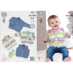 King Cole Strickanleitung (DK) 4622 für Babies
