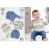 King Cole Strickanleitung (DK) 4622 für Babies