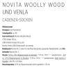 Cadenza-Socken aus Novita Woolly Wood und Venla - Download-Anleitung
