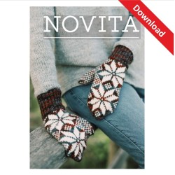 Schneeflocken-Handschuhe aus Novita 7 Brothers Korpi - Download Anleitung