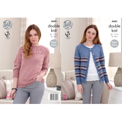 King Cole Strickanleitung (DK) 4685 für Damen