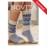 Kevät Socken aus Novita 7 Brothers - Download Anleitung