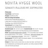 Damenpullover Sonaatti mit Zopfmuster aus Novita Hygge - Download Anleitung