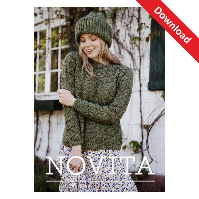 Damenpullover Aava aus Novita Natura Download-Anleitung