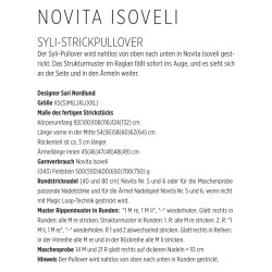 Strickpullover Syli aus Novita Isoveli Download-Anleitung