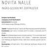 Socken Ingrid mit Zopfmuster aus Novita Nalle Download-Anleitung