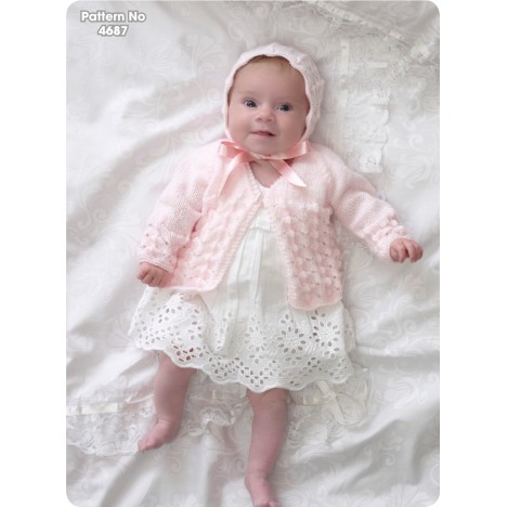 KIng Cole Strickanleitung (4ply) 4687 für Babies