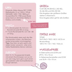 Wie Himbeereis von Jutta Bücker aus King Cole Baby Alpaca - Download Anleitung