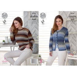 King Cole Strickanleitung (DK) 4725 für Damen