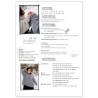 Jutta Bücker - Anleitung "Pretty Grey" - Pullover mit Zöpfen und Blütenmuster
