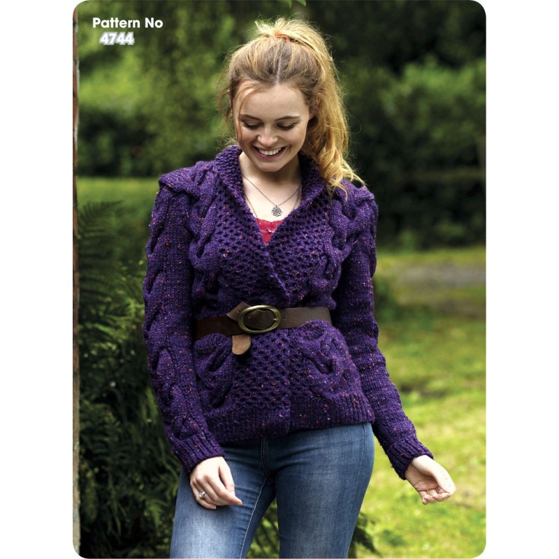 King Cole Strickanleitung (Chunky) 4744 für Damen