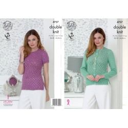 King Cole Strickanleitung (DK) 4757 für Damen