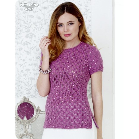 King Cole Strickanleitung (DK) 4757 für Damen