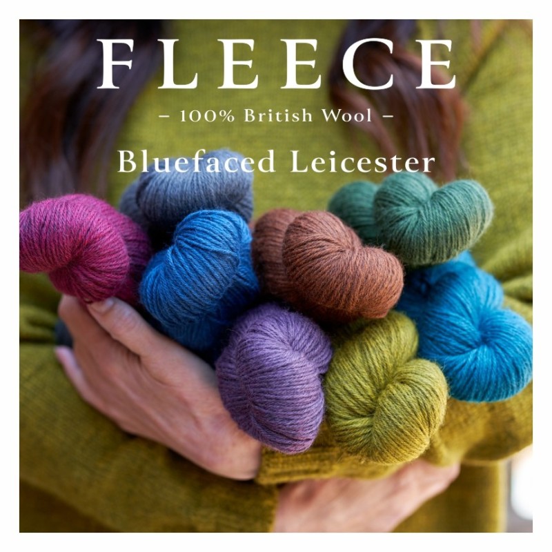 Bluefaced Leicester Fleece DK - Colour Collection - Premium Wolle von den West Yorkshire Spinners