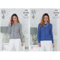 King Cole Strickanleitung (DK) 4758 für Damen