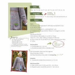 Bobble Me - Download-Anleitung für eine Jacke aus Woolhouse-Bobbel und Mohair von Jutta Bücker